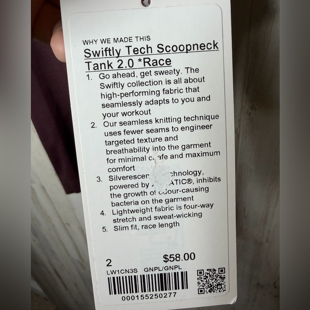 lululemon athletica Tank in Deep Plum - Picture 4 of 4